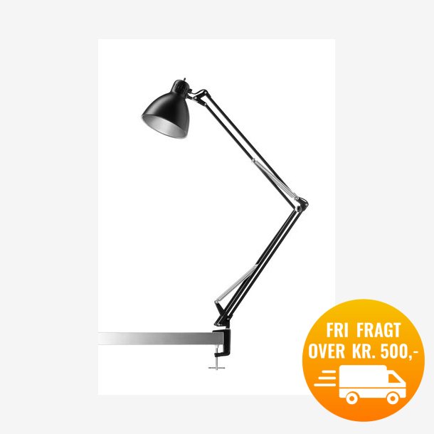 ARCHI T2 TABLE E27 46W MAT BLACK