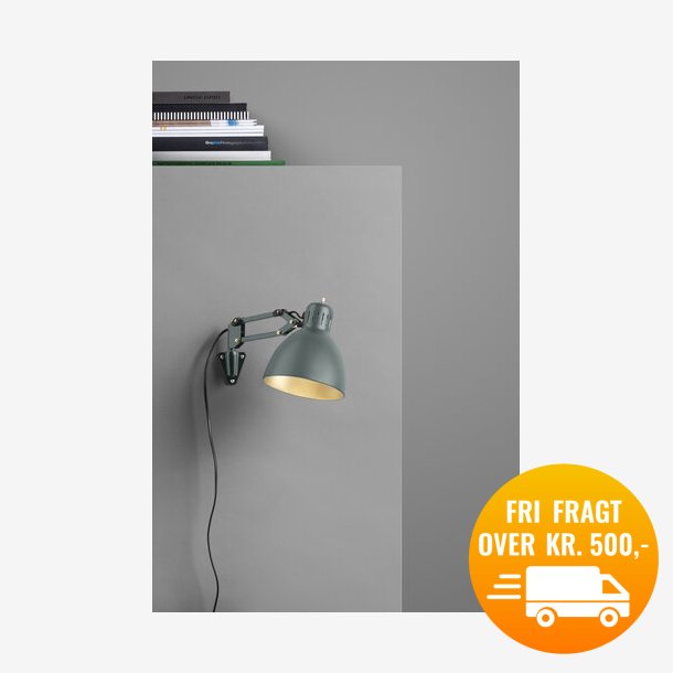 ARCHI W1 WALL E27 46W FOREST GREEN