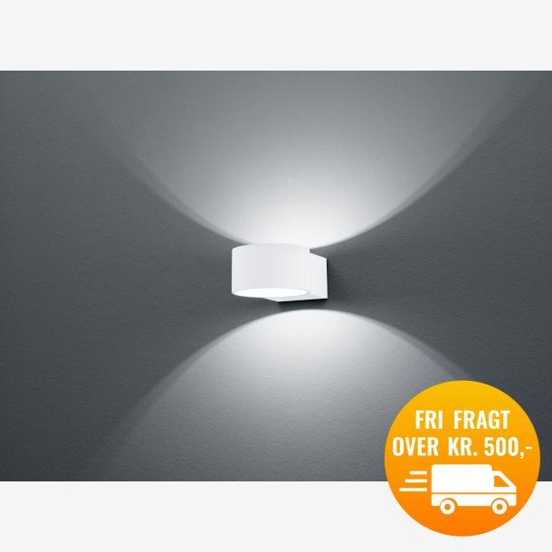 Trio Lacapo LED Vglampe hvid
