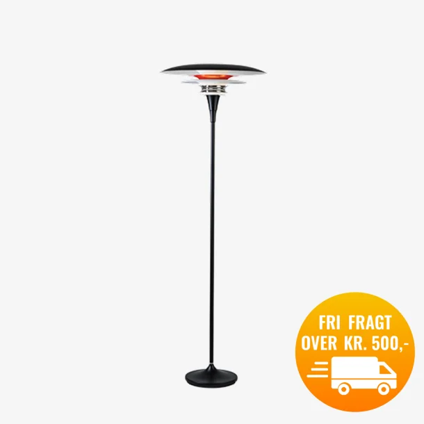 Belid Diablo Gulvlampe-Sort/rd 50
