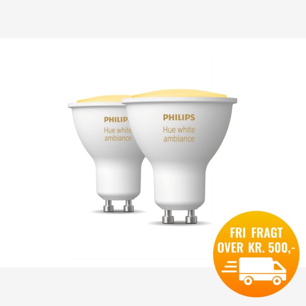 Philips Hue GU10 White Ambiance 2 pk. 