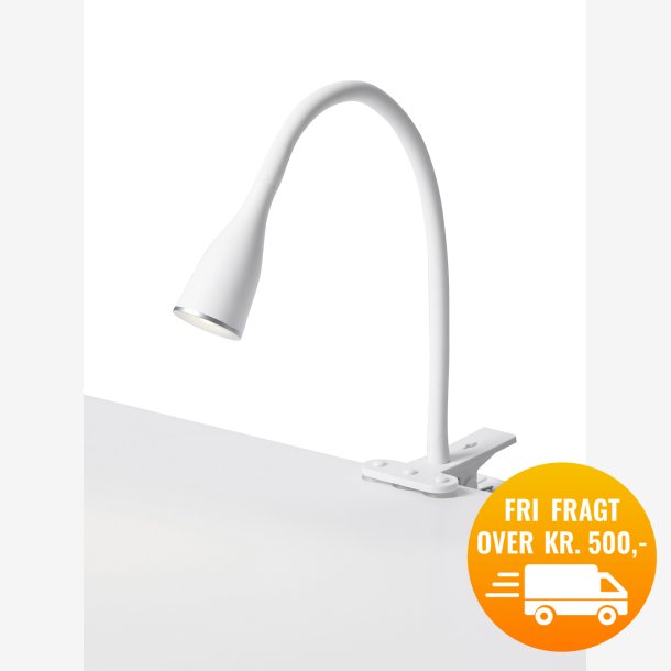 5W LED Eye Klemspot Hvid