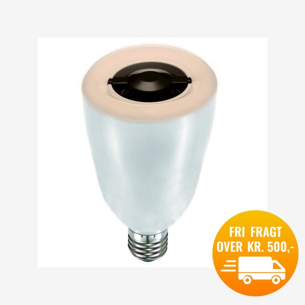 Halo Design Colors Led Pre med hjtaler 5W E27 Hvid