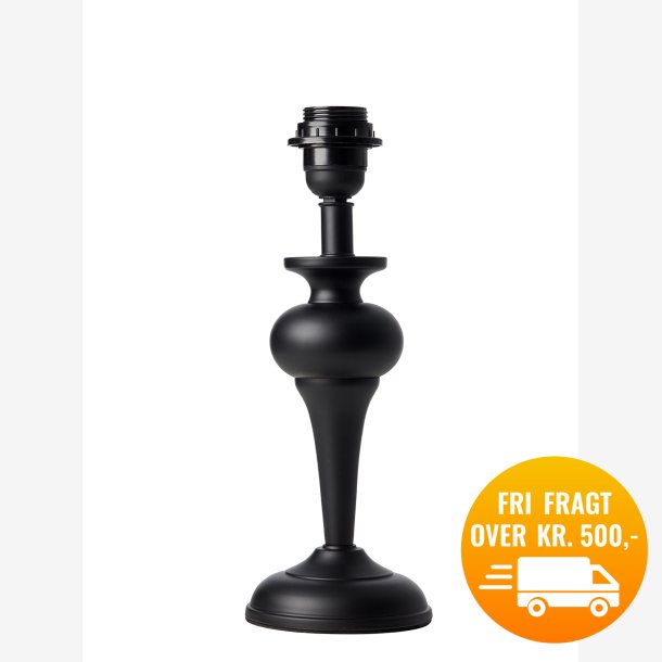 BORDLAMPE SILKE SORT MAT HJDE 32,5 CM Fod