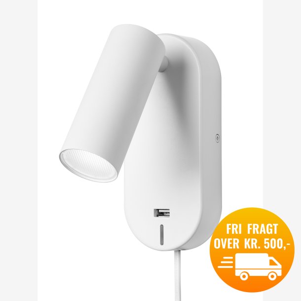 VGLAMPE EGO USB HVID