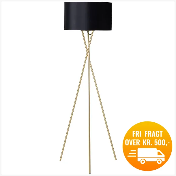Nielsen Uptown Gulvlampe 45 cm, Guld/sort