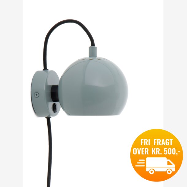 Ball magnet vglampe blank mint