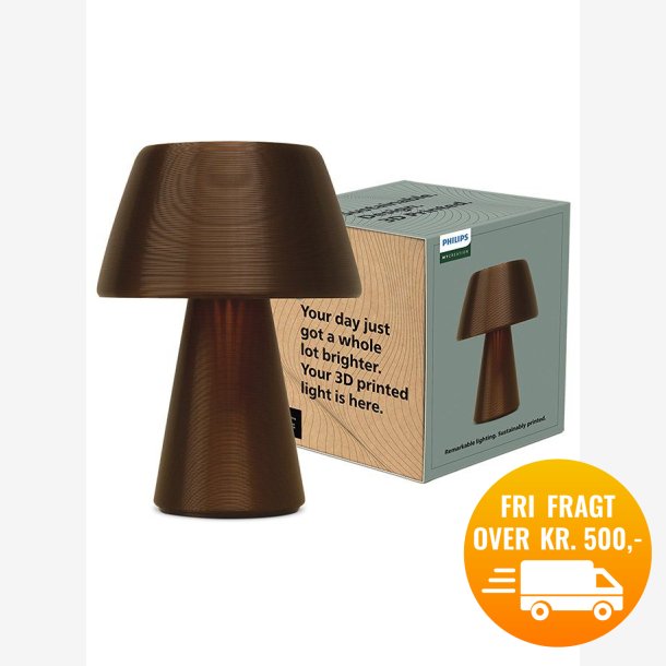 Philips MyCreation 3D - Voila mandala Bordlampe - Bronze - Fine lag