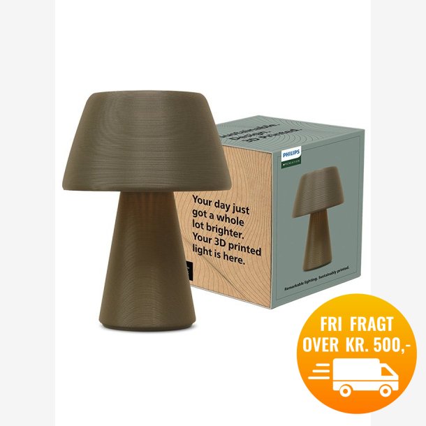 Philips MyCreation 3D - Voila mandala Bordlampe - Brun - Fine lag