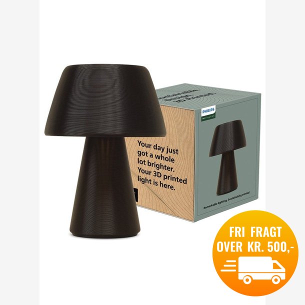 Philips MyCreation 3D - Voila mandala Bordlampe - Sort - Fine lag