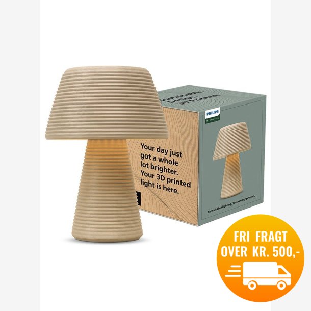 Philips MyCreation 3D - Voila mandala Bordlampe - Beige - Vandret elegant