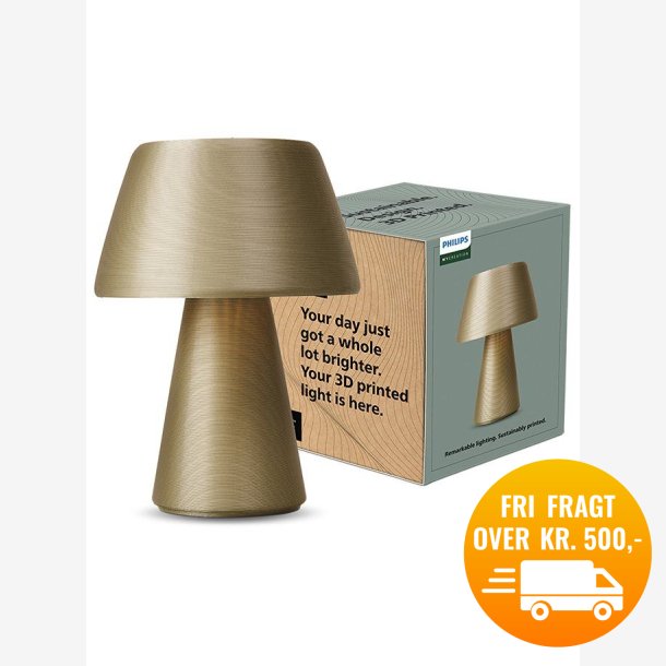 Philips MyCreation 3D - Voila mandala Bordlampe - Gold - Fine lag